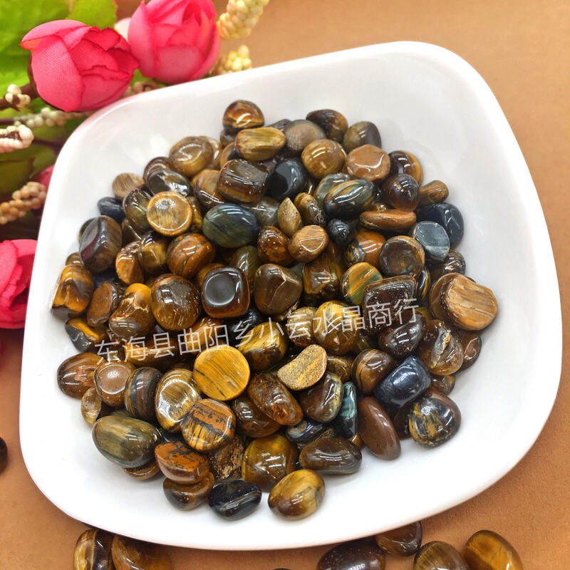 Wholesale Tiger Eye Stone Gravel Jewelry Ornaments Decoration Manufacturers Wholesale