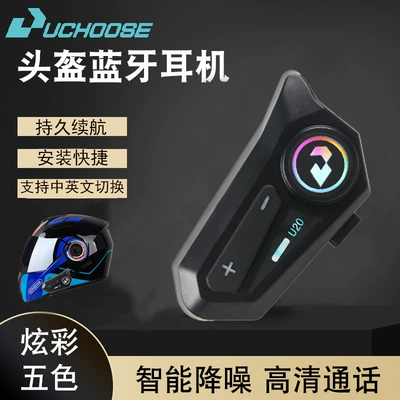 Motorcycle Helmet Headset to Full-Face Helmet and