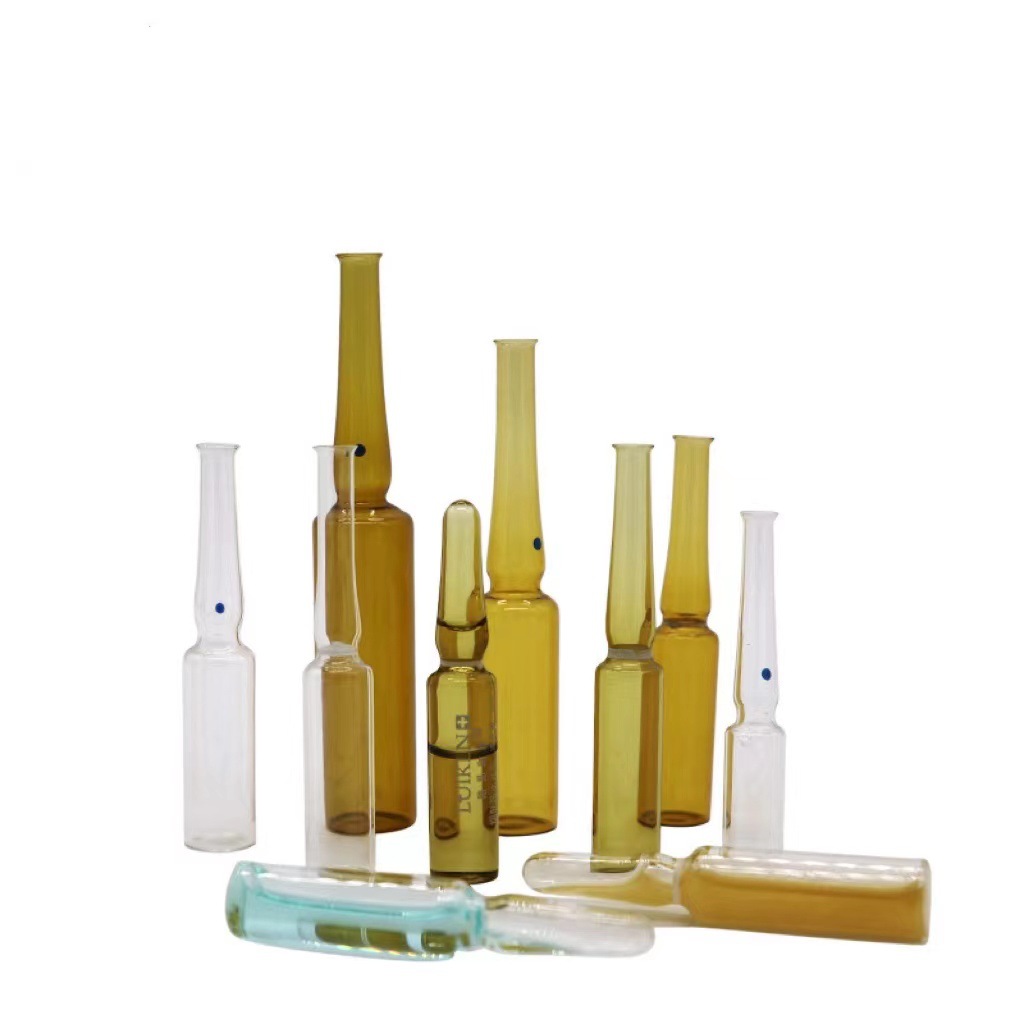 厂家直销药用安瓿瓶1ml2ml曲颈易折医药瓶 安瓶 3ml针剂瓶-阿里巴巴