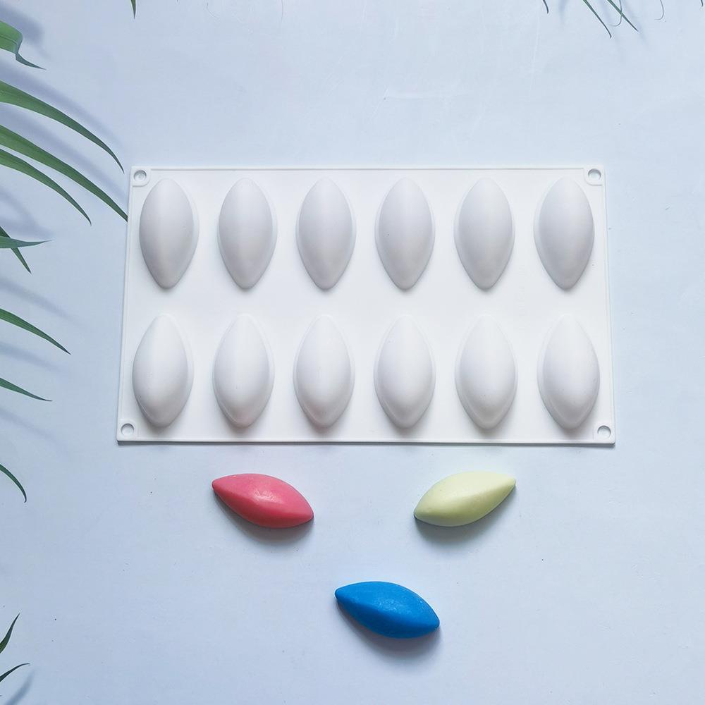 12-in Mango Cake Mold 586 Chocolate Silicone Mold Mousse Pudding Dessert Mold Soap Baking Utensil