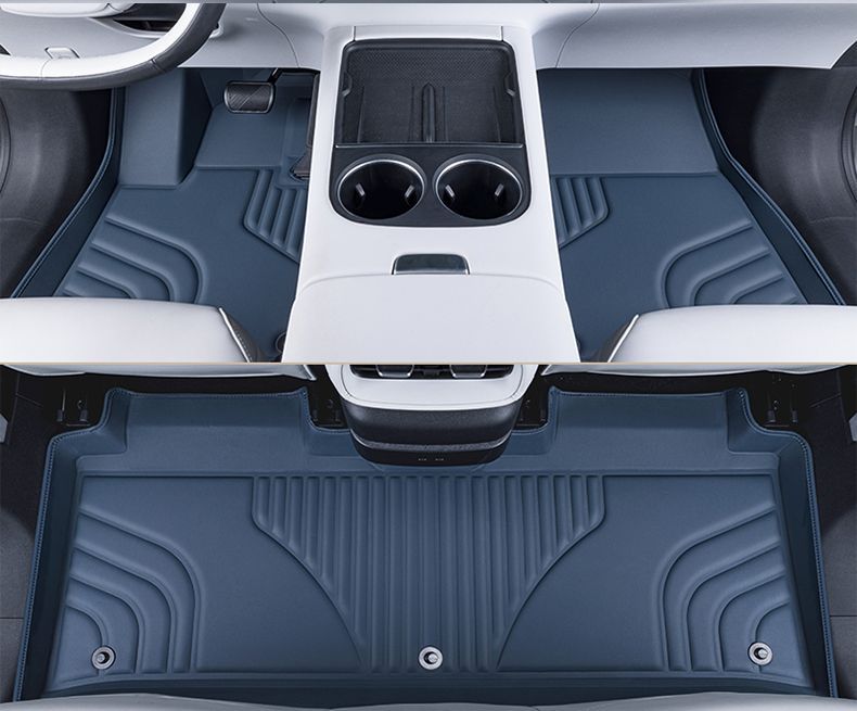 Applicable to Xiaopeng g6 Foot Pad Surrounding Xiaopeng p7/p5 Interior Accessories Cashmere Blanket Car Foot Pad
