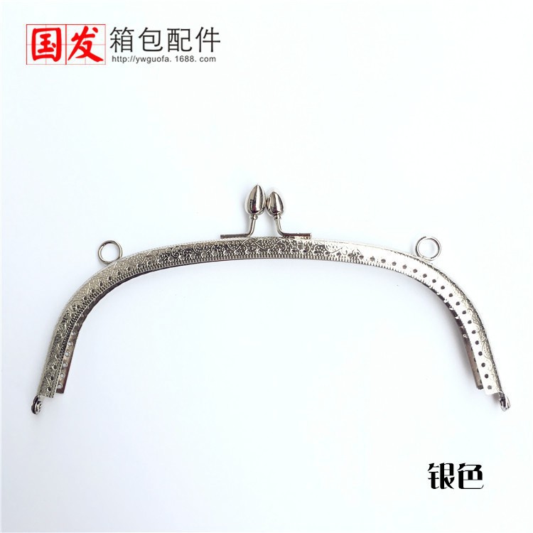 20.5CM arco convexo chile cabeza oro bronce cabeza de brotes clásicos