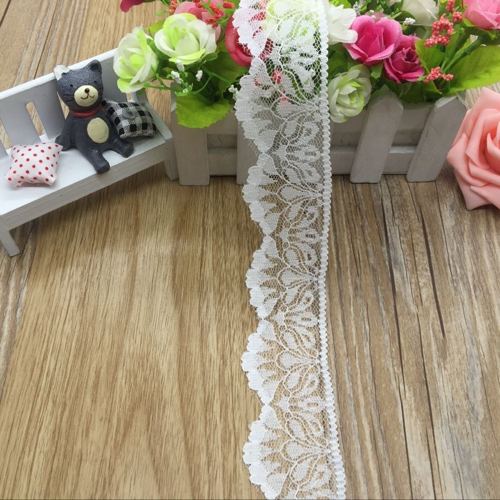 义乌蕾丝花边花边服装辅料现货供应803#  宽度4.2CM