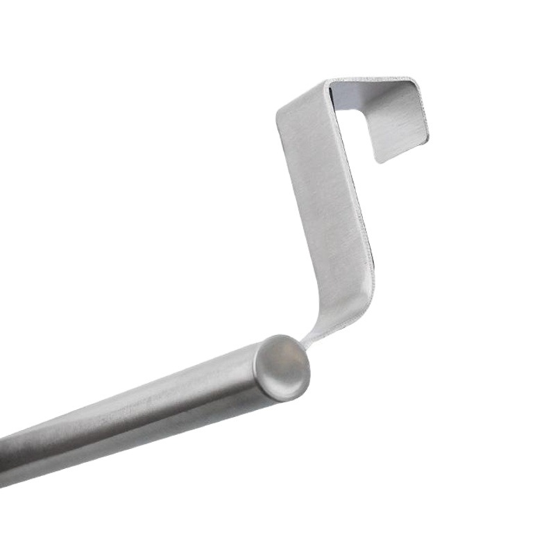 Factory Direct Stainless Steel Towel Rack Hangable Bath Towel Bar Punch-Free Storage Rack Single Pole Cabinet Bathroom Rack