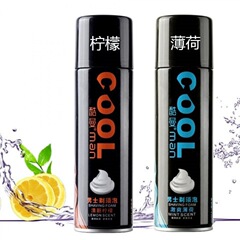 【48时间以内の発送】クールマン髭剃りフォームビッグボトルメンズ髭剃りジェルソフトひげ剃りクリーム吉