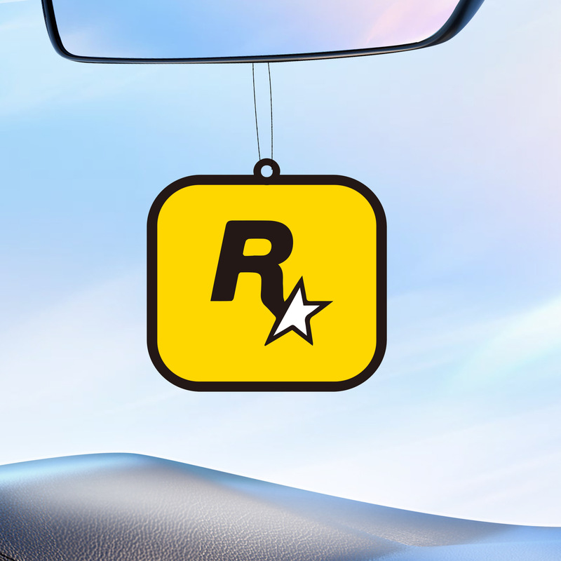 R スターフレグランスタブレットカーアロマセラピータブレットペンダントペンダントペンダント車内吊り下げ装飾カードワードローブアロマセラピー|undefined