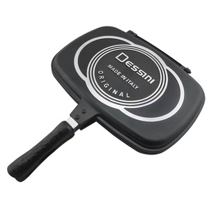 DESSINI 36 42CM double-sided frying pan double-sided frying pan non-stick frying pan pan frying pan double-sided pan