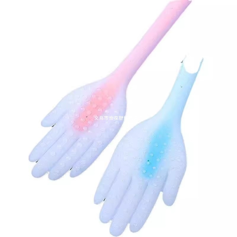 Tablero de palmaditas, martillo de masaje de meridianos, raspado, golpeador de masaje de espalda, martillo de columna cervical, palo de palmaditas de silicona, salud en el hogar