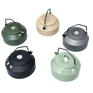 Outdoor kettle camping picnic portable large capacity teapot boiling teapot camping hand Coffee Pot cookware