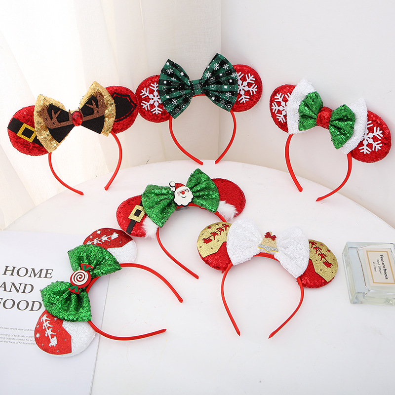 135g Weight Christmas Fashion Bow Knot Cloth Party Party Accessories