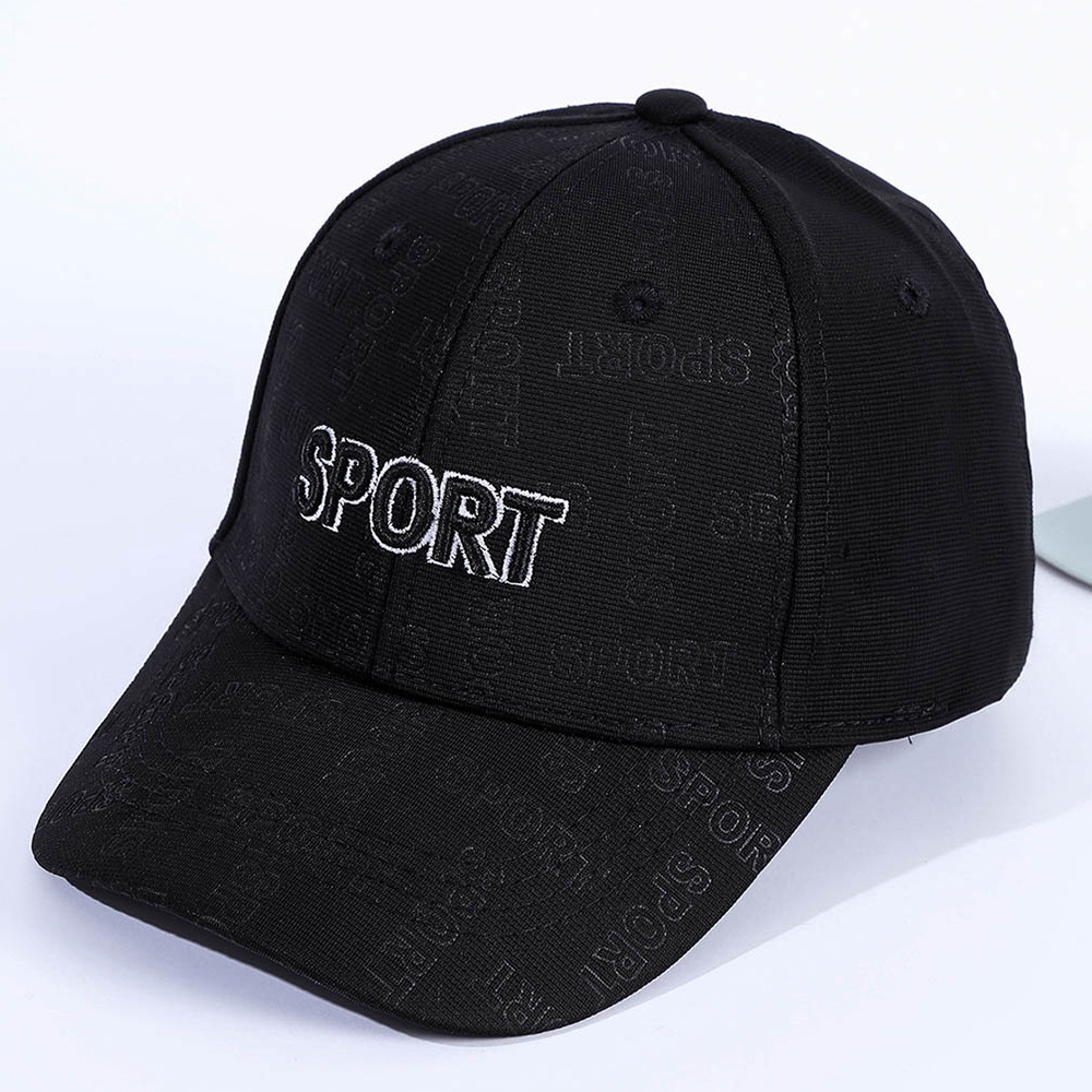 2023 marca de moda SPORT bordado a prueba de sol gorra de béisbol superior suave cara de aspecto pequeño a prueba de sol gorra de hombre sombrero de mujer