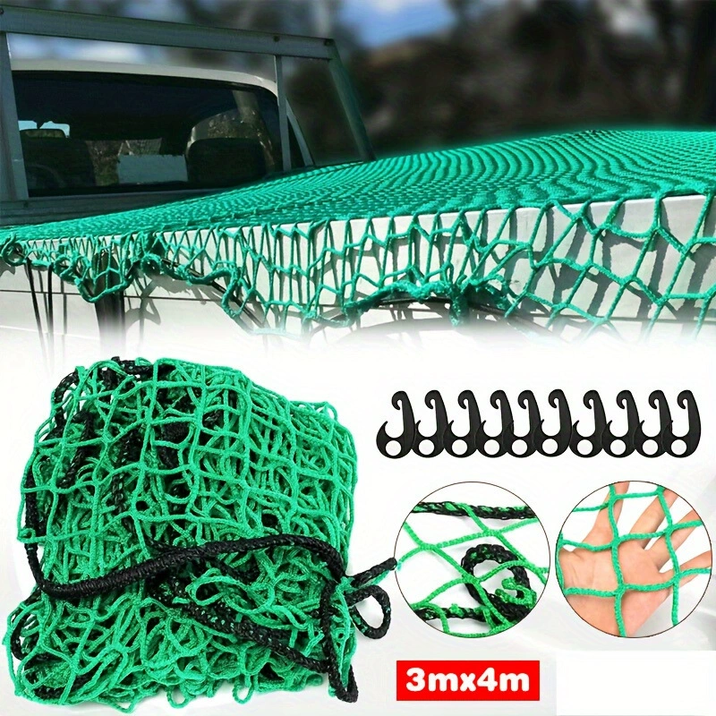 Трансграничная эксклюзивная сеть прицепов, автомобильный пикап, автомобильная крышка, грузовая безопасность, защищаемая от падения, сетка прицепная сеть