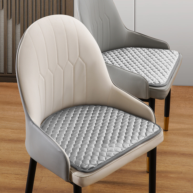 Arco de comedor silla cojín mesa de comedor del hogar silla en forma de herradura cojín del asiento de mesa de comedor cuatro estaciones universal antideslizante cojín trasero
