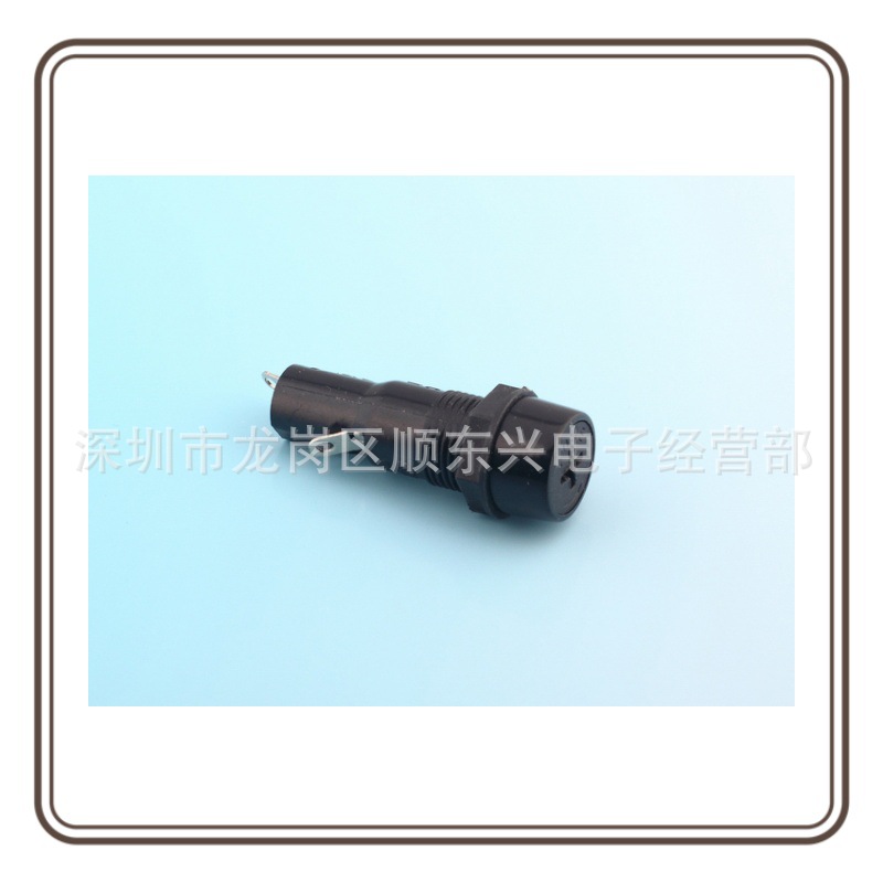 H3-15 R3-15保险丝盒 6.3A 10A250V 5*20mm保险管座/面板安装