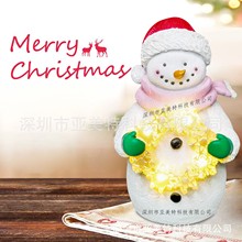 LED小夜灯西方节日派对精美 定时创意饰品家居装饰品圣诞礼品