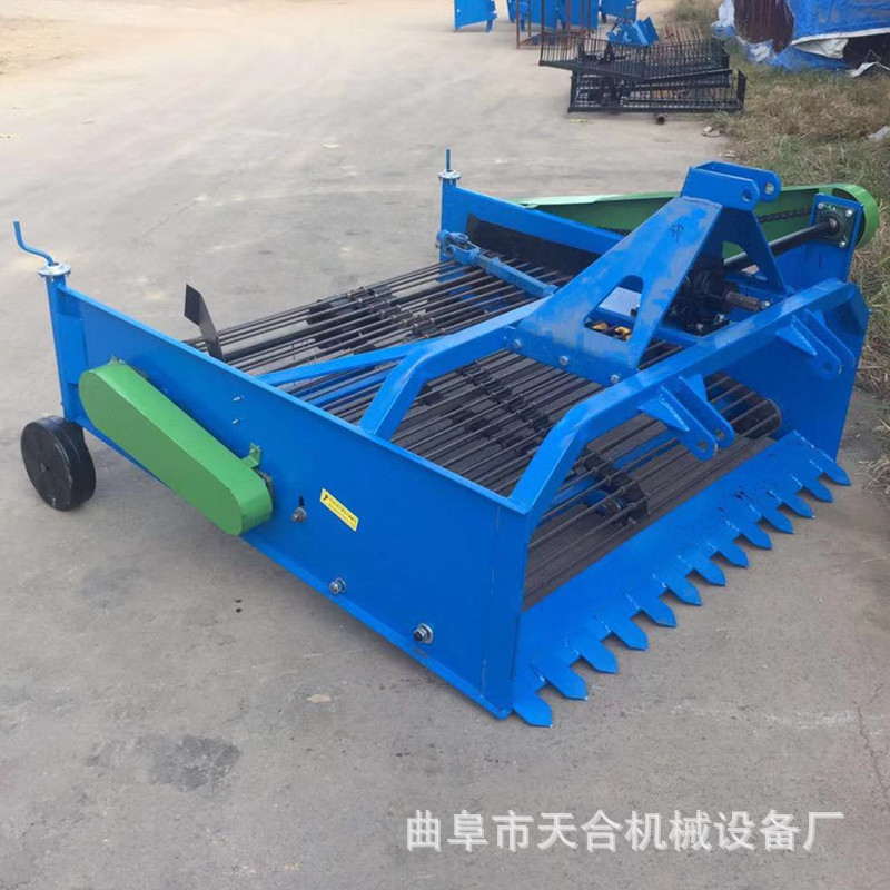 收马铃薯机收获筛土机拖拉机带动红薯收获机土豆灭秧机厂家出售价