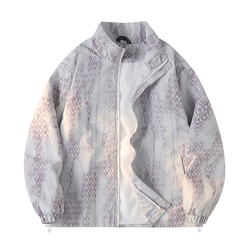 2024 nueva chaqueta casual japonesa primavera y otoño moda de hombre collar suelta moda de abrigo universal chaqueta superior