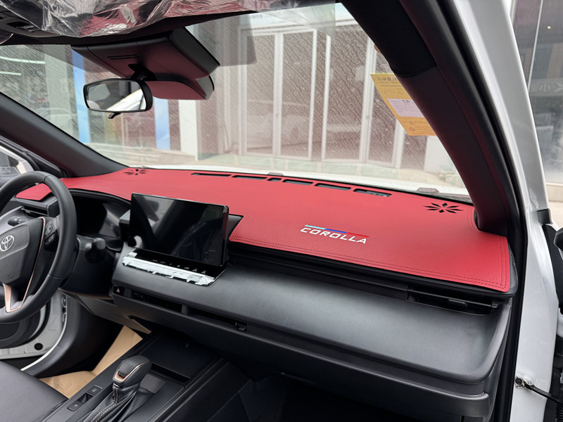 26 New Models of Toyota Frontlander Center Console Modification and Decoration Sunshade Suede Leather Light-Blocking Mat Wholesale
