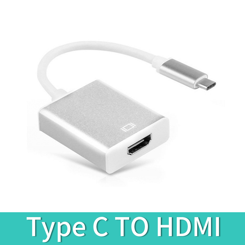 现货typec转HDMI转换器Type-C to hdmi高清转接器typec扩展坞批发