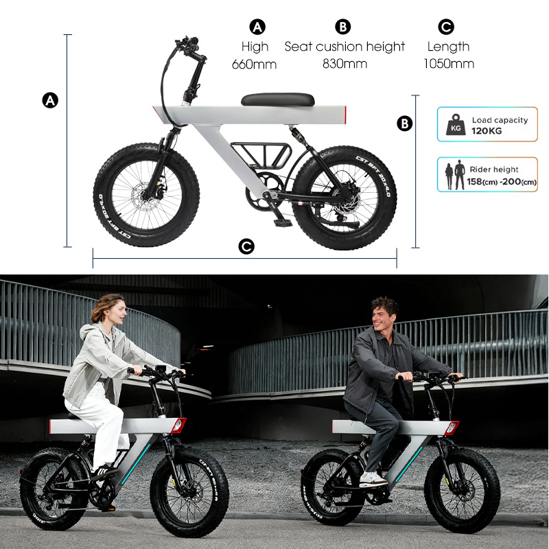 Bicicletas eléctricas de montaña Q1 bicicletas todoterreno de alta potencia para adultos