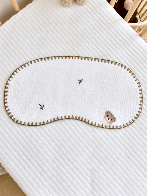 新生児のしゃっくりタオルの赤ちゃんの純綿のガーゼの刺繍の貝殻の辺のa類のよだれのタオルの赤ちゃんは乳を吐くことを防止します。|undefined