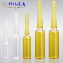 现货批发 1ml/2ml/3ml5ml茶色透明玻璃安瓿瓶医美瓶 10ml原液瓶安