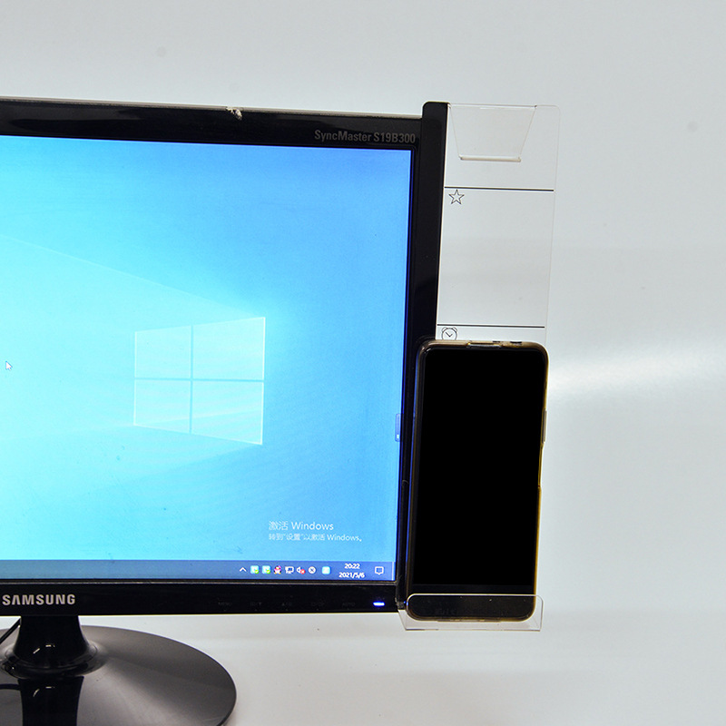 显示器留言板 显示屏侧边便利贴亚克力记事白板 电脑屏幕便签贴板详情10