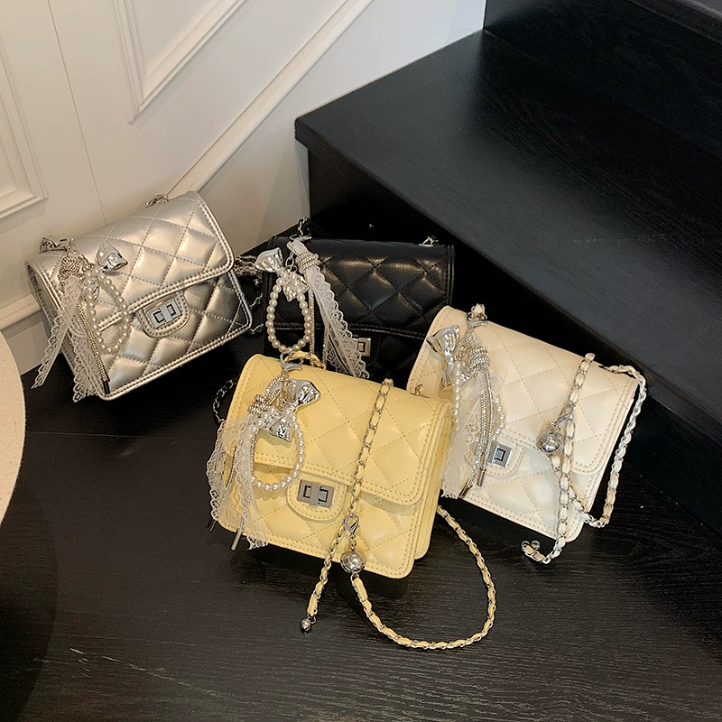 Унисекс цепь, замок, сумка через плечо, стиль высокого качества, стиль Chanel