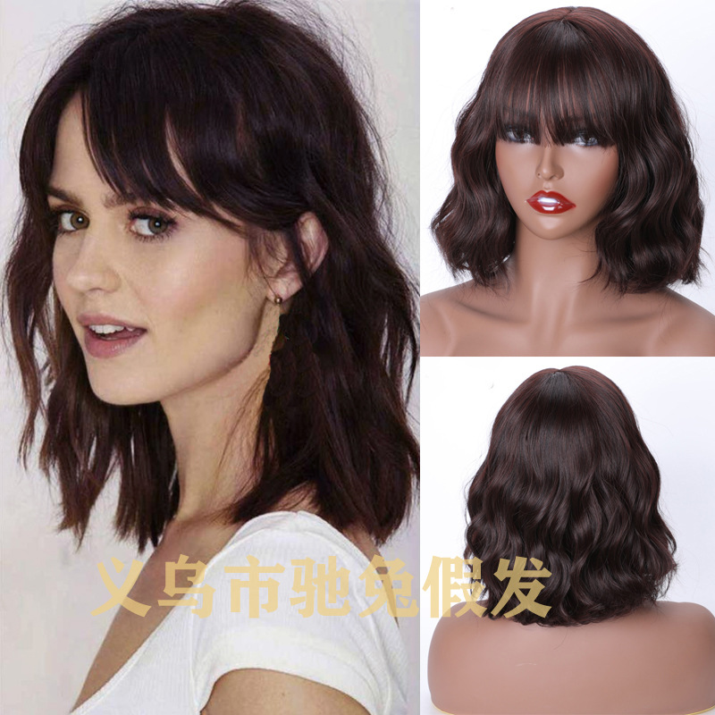 LINGHANG-Short-Wavy-Blonde-