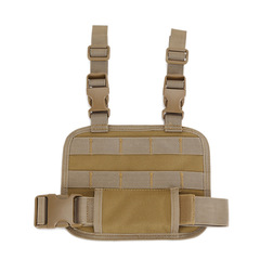 Outdoor tactical module leg hanging plate CS military fan portable magazine bag molle leg hanging holster leggings hanging bag