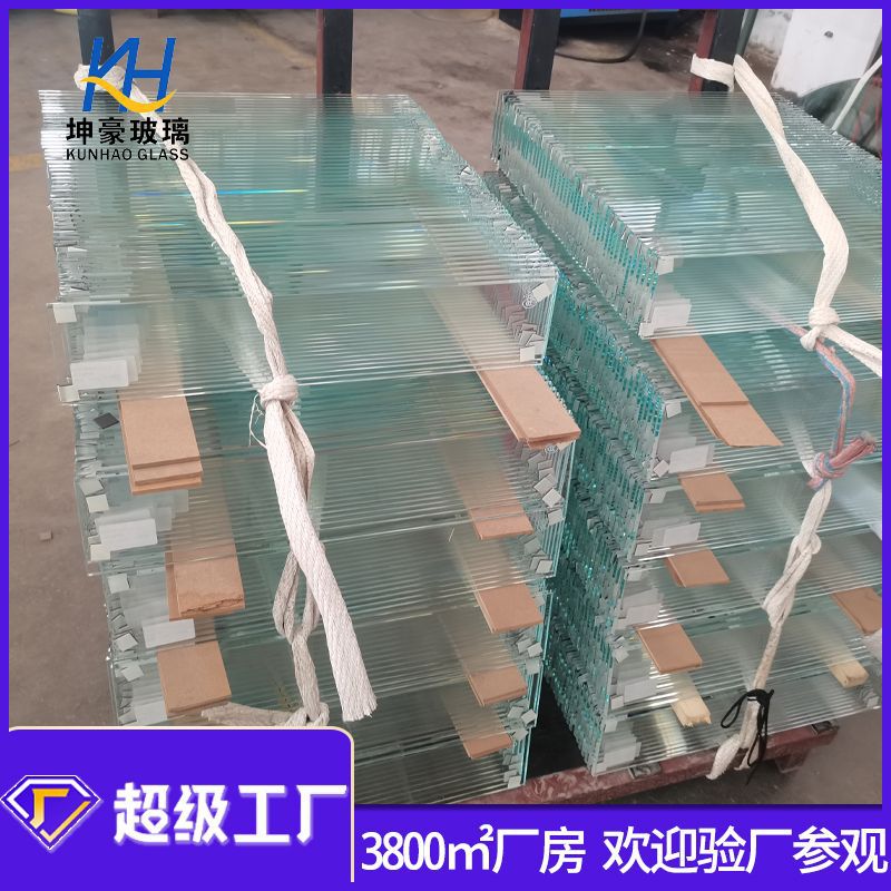 6mm信义南玻超白玻璃低铁超透钢化玻璃加工超白钢化玻璃精磨边