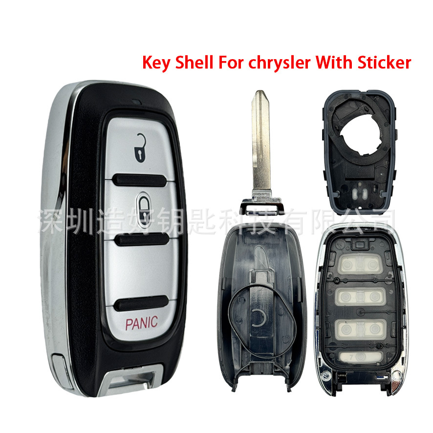 Car remote key case suitable for Chrysler Pacifica 2017-2020 Grand Voyager 2020-2022