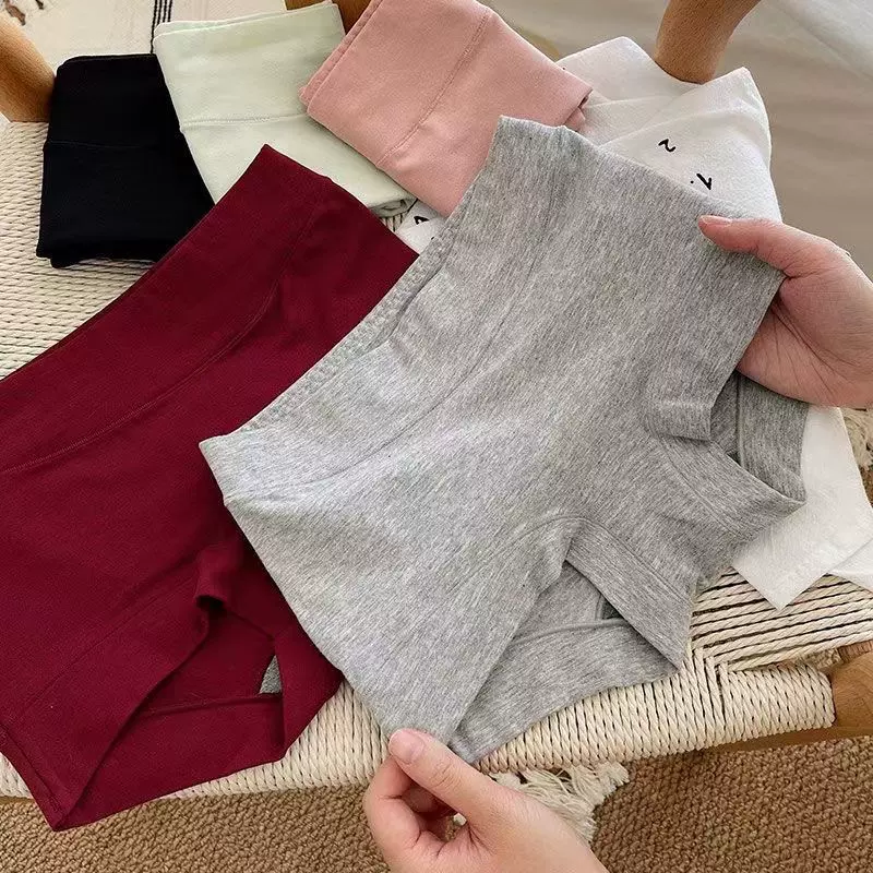 厂家直销纯棉内裤女抑菌全棉石墨烯裆中高腰透气女士大码平角裤女