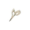 Genuine crab pin, big shark, hairgrip from pearl, flowered, 2022 collection