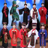 Драматический костюм «Три королевства» Hanfu Liu Bei Sun Quan Cao Cao Zhou Yu, мужская одежда для выступлений, сценическое представление