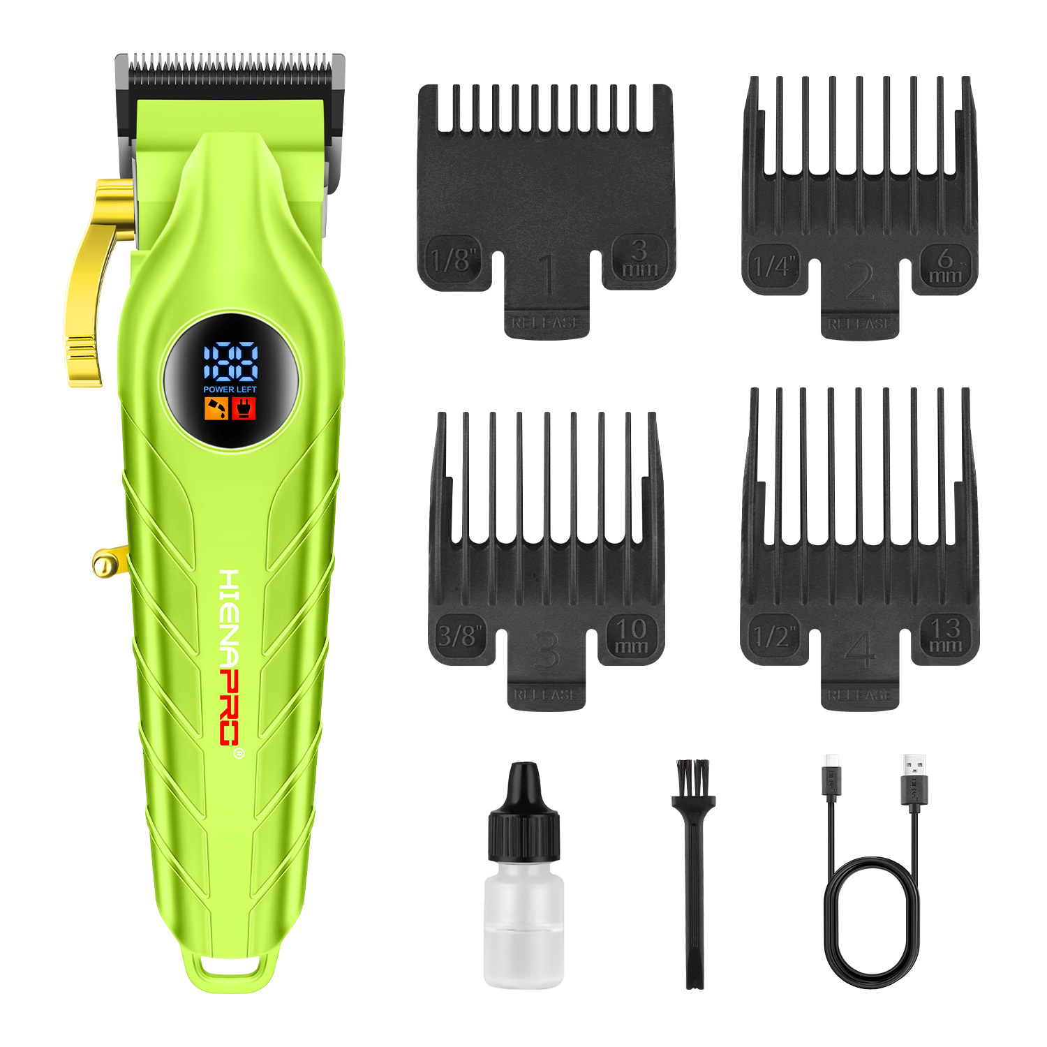 usb cortador de pelo eléctrico doméstico de alta gama cortador de pelo eléctrico recargable transfronterizo afeitador calvo venta galvanizado