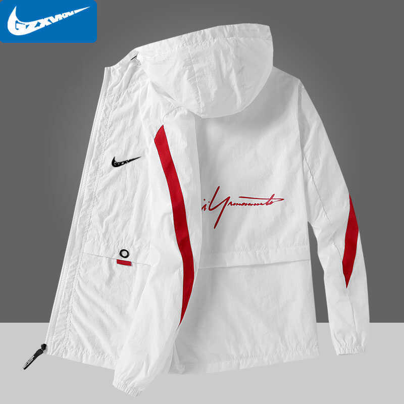 Drop Shipping Brand Ice Silk Breathable Jacket Men's Skin Summer Thin Outdoor Anti-line Sports Cycling Jacket