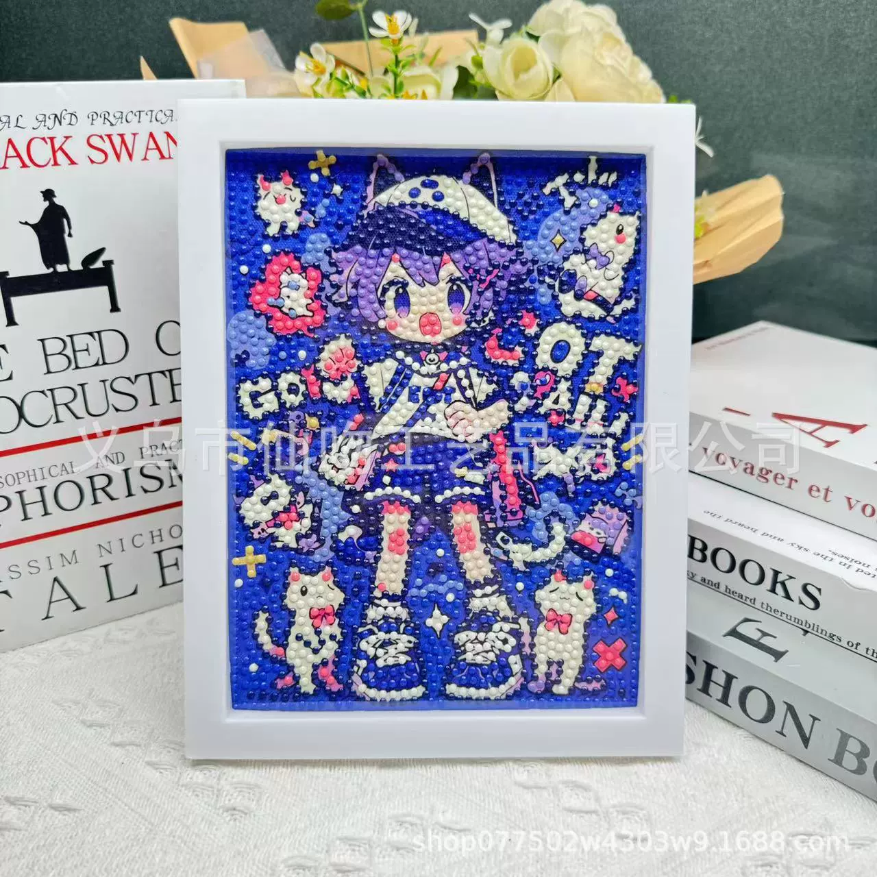 Набор для алмазной живописи Sanrio Kuromi, 17×22 см пластиковая рамка, набор для творчества DIY для детей