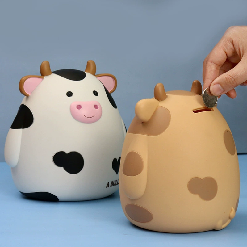 Cute table piggy bank plastic, Birthday gift