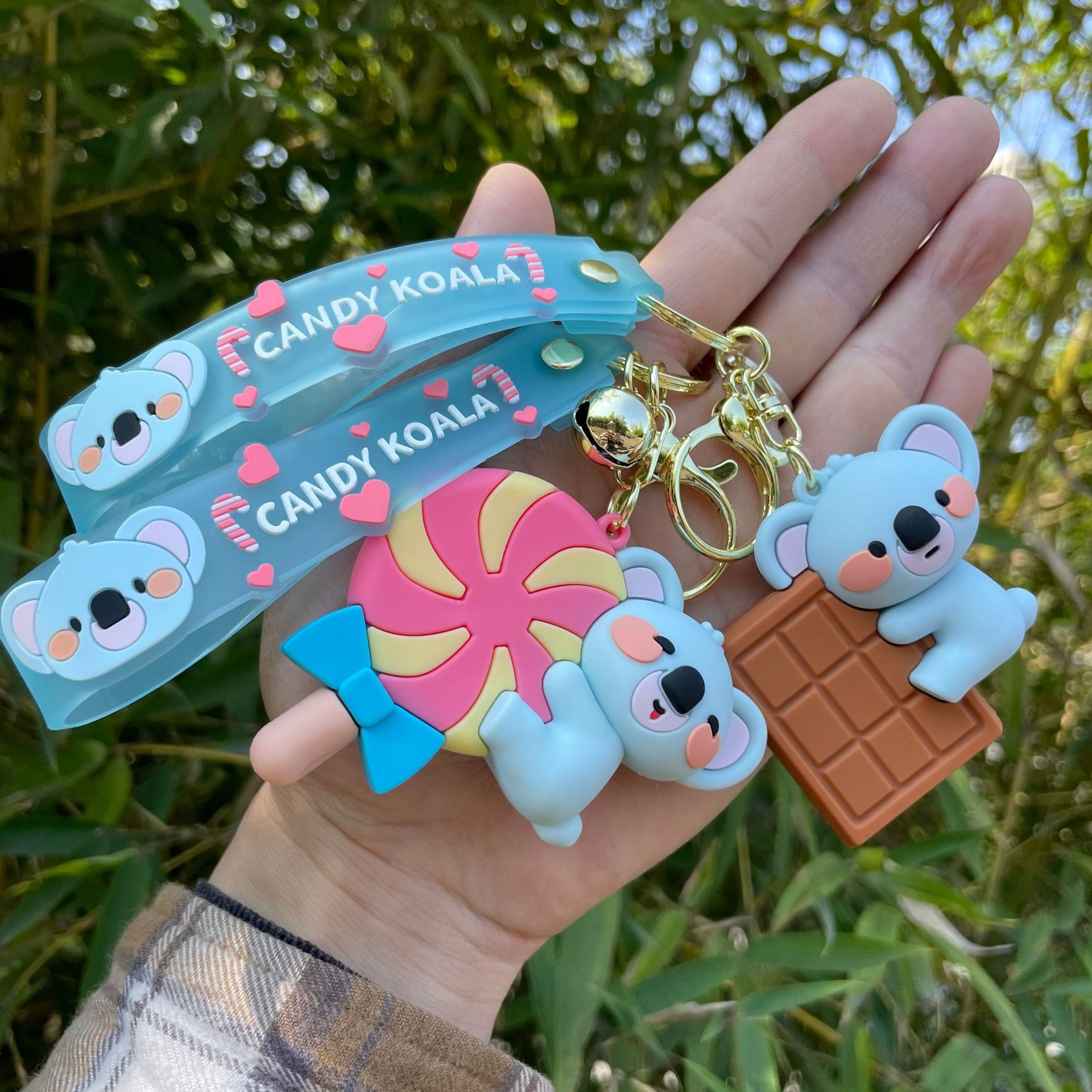 54g Weight Bag Pendant, Keychain Classification 1 Piece Quantity Holiday, Daily Occasion Metal Material Cartoon Character Pattern Unisex Gender Cute Style Cute Cartoon Character Metal Unisex Bag Pendant Keychain 1