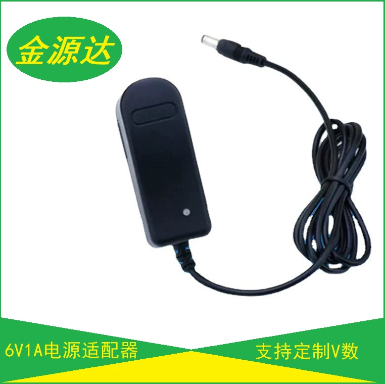 6V1A адаптер питания постоянного тока стабилизирующий источник питания массаж 6V1A маршрутизатор переключатель питания завод прямых продаж