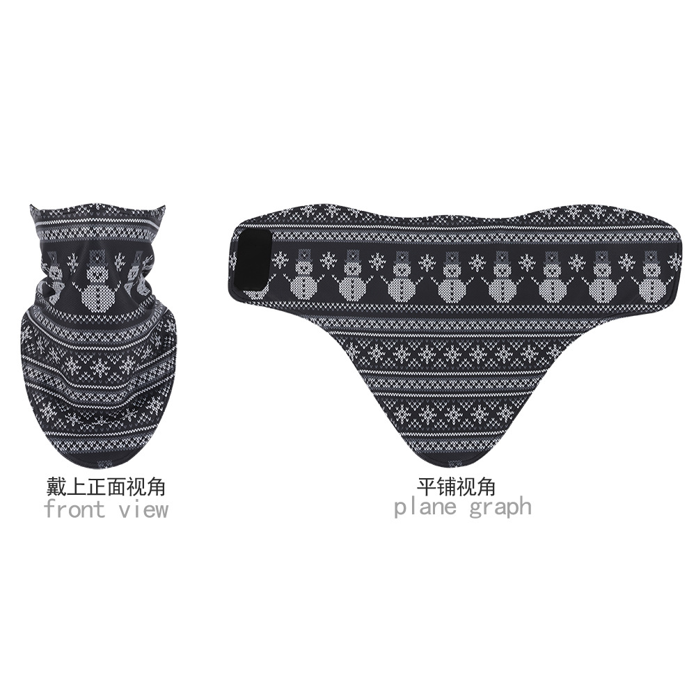 Muñeco de nieve gris