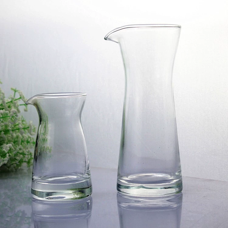Glass wine dispenser, pocket flask