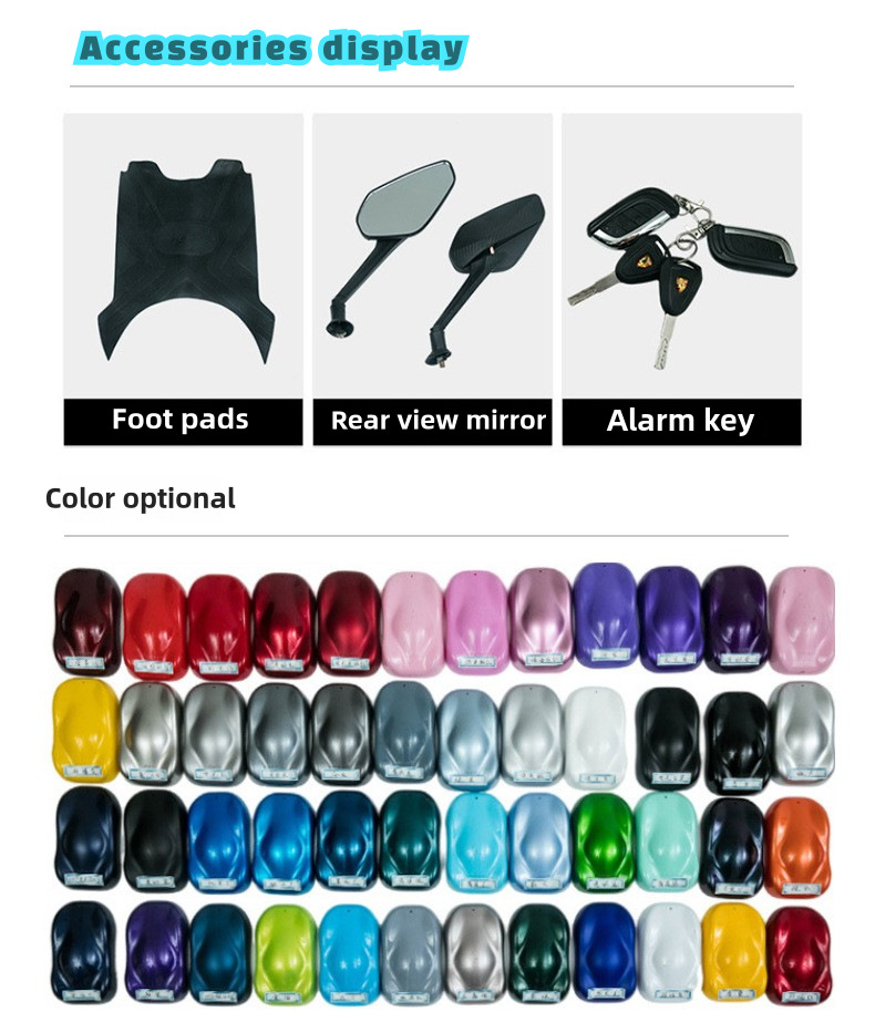 Factory Direct Sales of New Electric Bicycles, 800W High-Speed Long-Range Electric Motorcycles, Electric Scooters