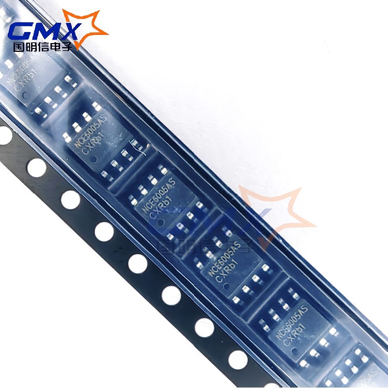 NCE6005AS  SOP8  场效应管双N沟道 60V 5A  NCE新洁能