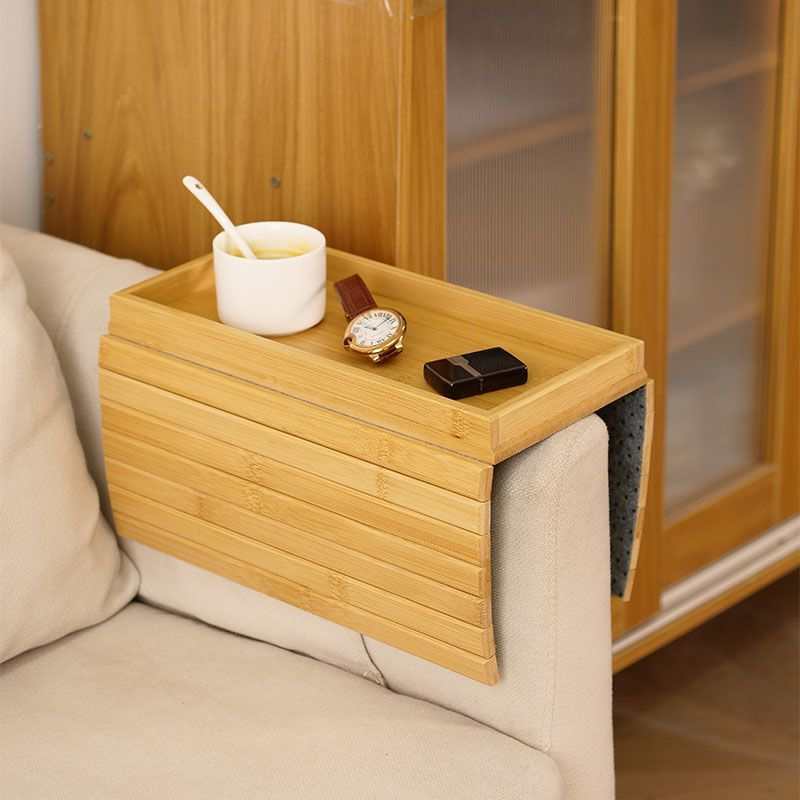 Multi-escena reposabrazos plegables bandeja de mango antideslizante control flexible porta tazas de diseño de almacenamiento de bocadillos inteligente