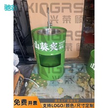 4Wf工业风油桶洗手台铁艺创意卫生洗手盆一体落地厕所个性洗手池