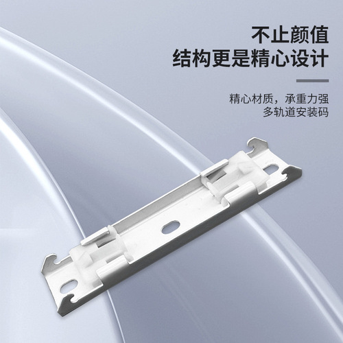 Hardware for installing curtain rod accessories, European style curtain rod brackets, straight and curved tracks, top, side, and wall installation codes