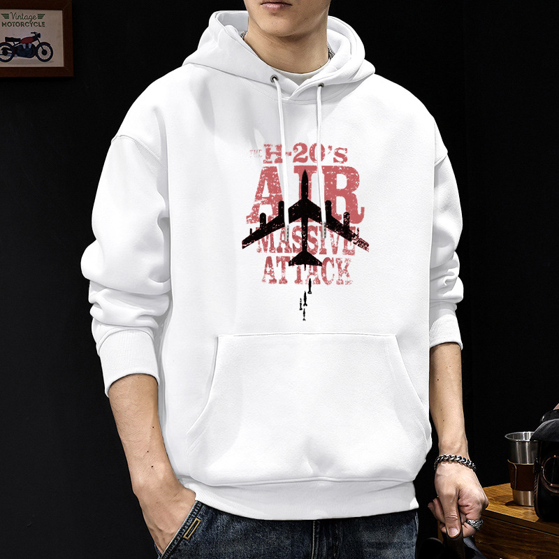 Blanco con capuz normal - 8381