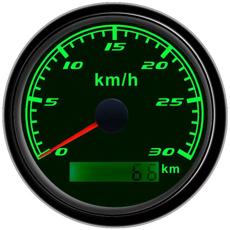 GPS спидометр 30km GPS спидометр 12/24В общего назначения для инженерного автомобиля импульсный GPS счетчик пробега спидометр